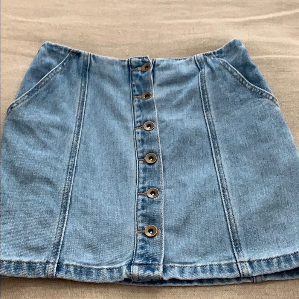 Denim Skirt